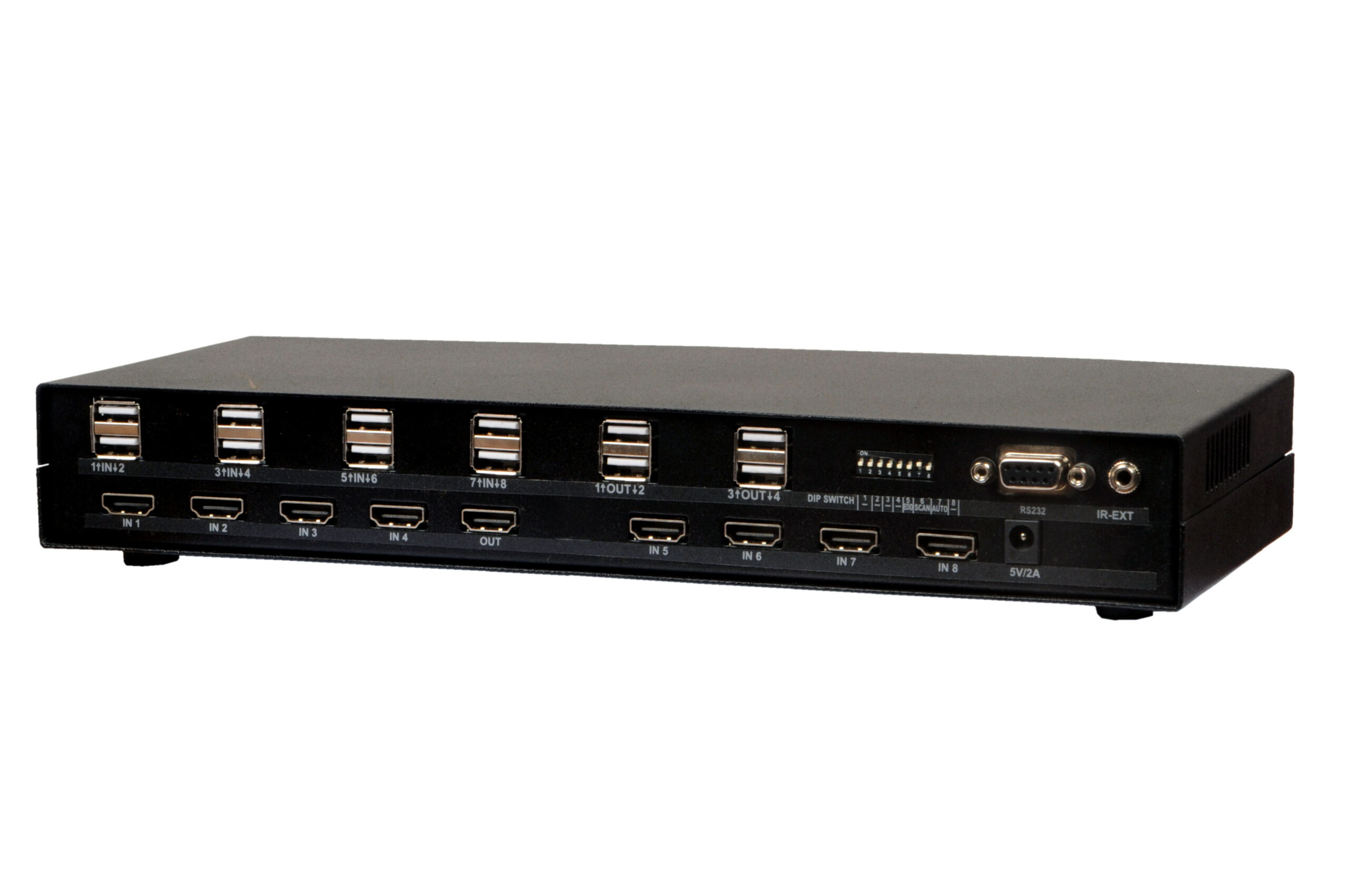 8 IN 1 OUT HDMI KVM, with EDID - Image 2