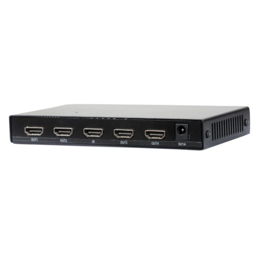1 In 4 Out HDMI Splitter (4K@60Hz) - Image 2