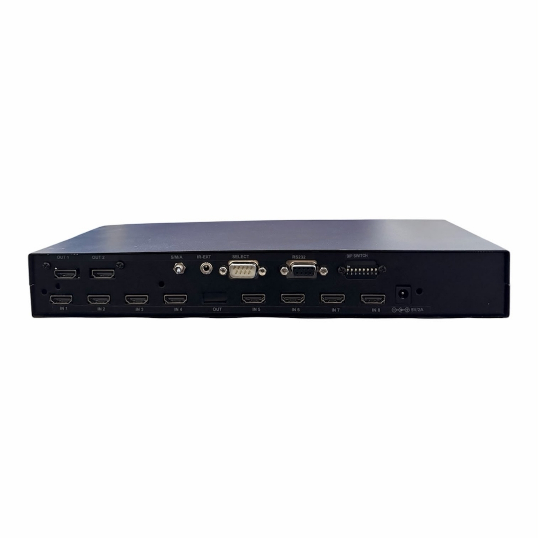 8 In 2 Out HDMI Switch Without Auto Fall Back - Image 2